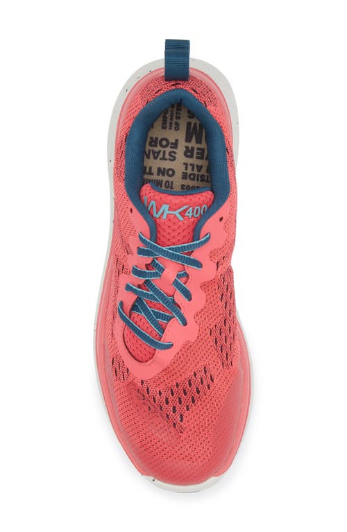 Keen Wk400 Walking Sneaker In Rouge Red/reef Waters