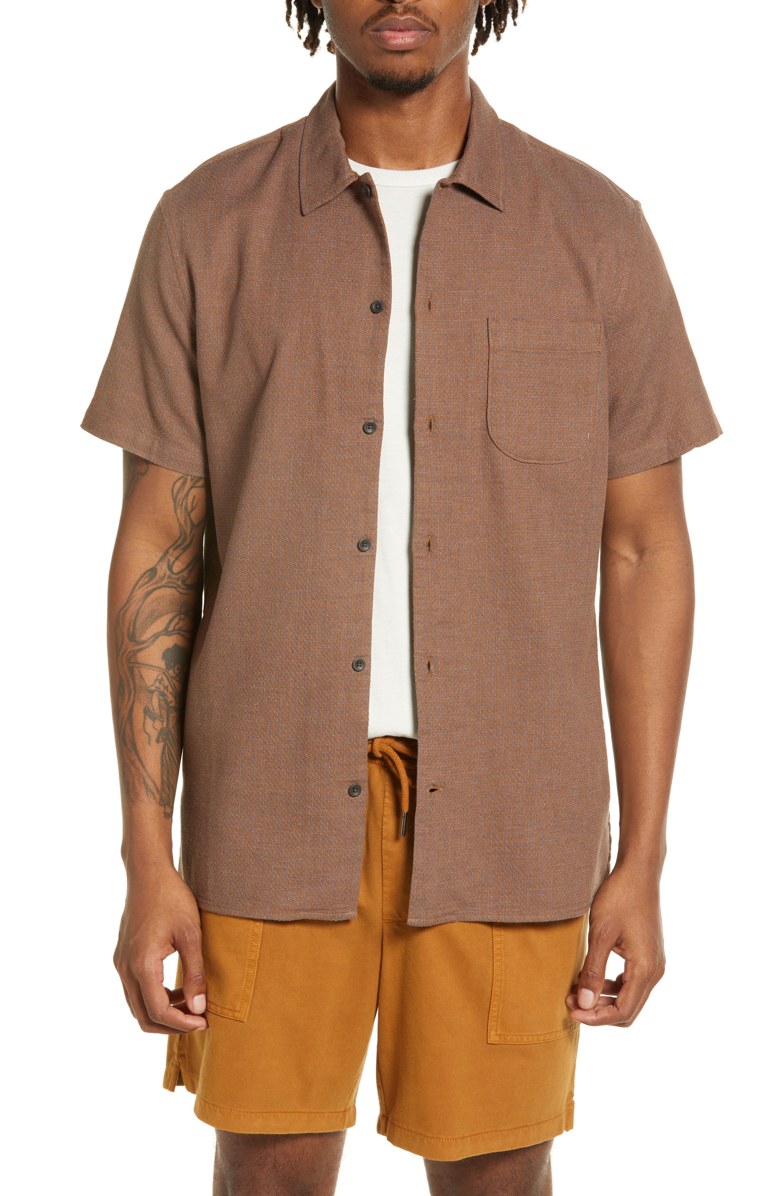 Men's Yellow Button Up Shirts | Nordstrom