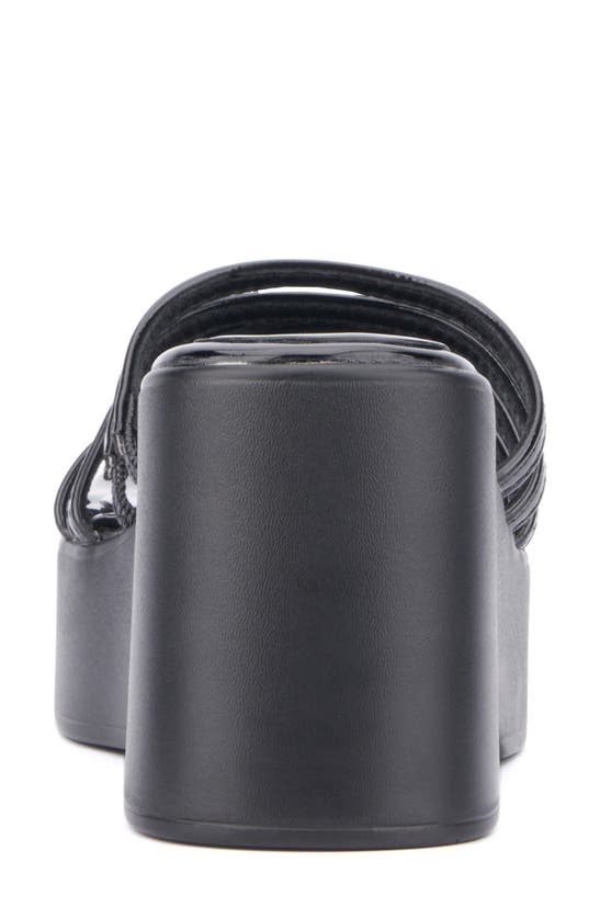 Olivia Miller Dreamer Slide Sandal In Black