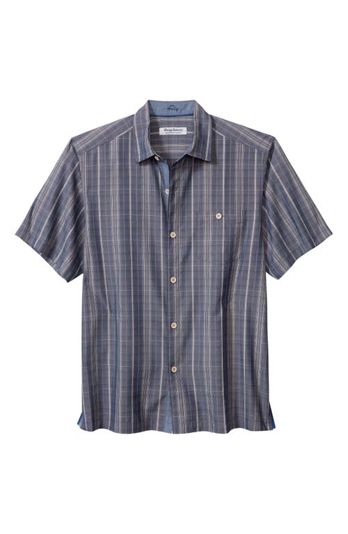 Tommy Bahama Coconut Point Samba Stripe Button-up Shirt In Island Navy