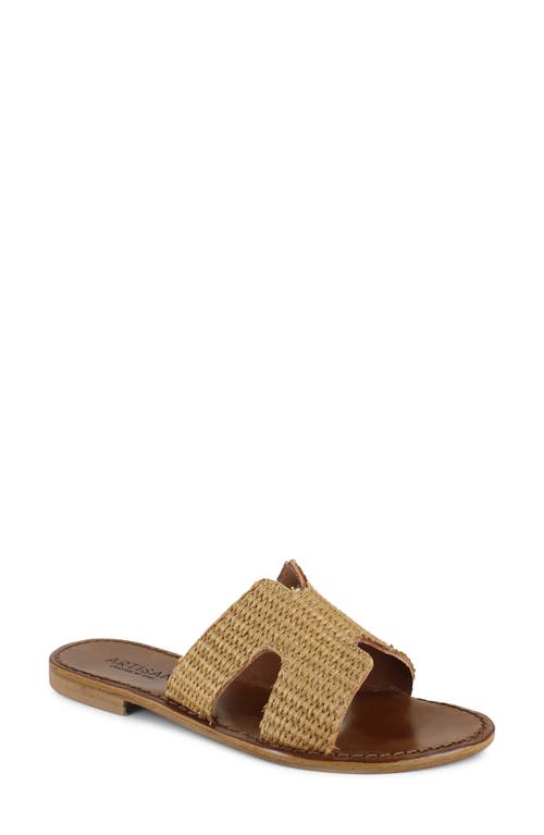 Shop Artisan Crafted By Zigi Fenka Water Resistant Leather Sandal In Brown