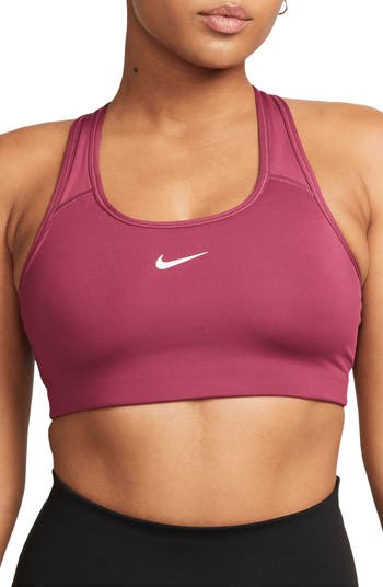 Nike Dri-FIT Road To Wellness Swoosh wrap sports bra in green