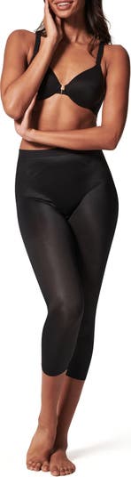 Women's SPANX 10333r Black Thinstincts2.0 Capri Size L for sale online