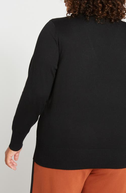 Shop Universal Standard Statement Wrap Sweater In Black