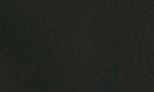 Favorite Daughter Long Sleeve Mock Neck Rib Top In Black