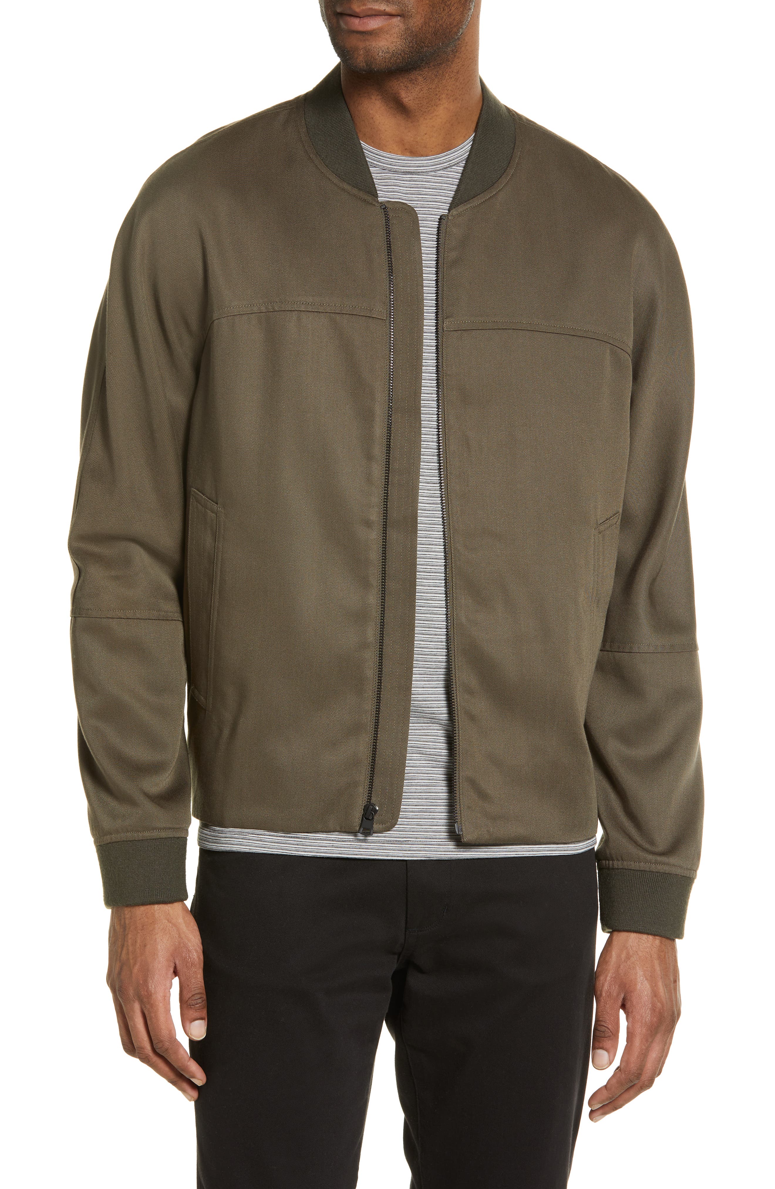 vince lightweight bomber jacket