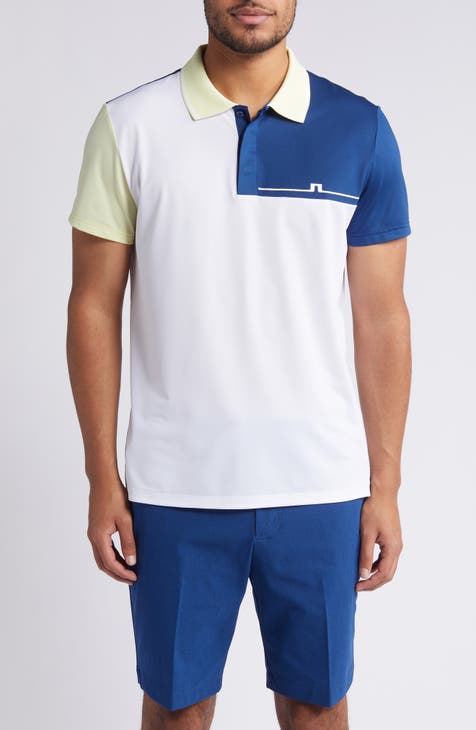 Cliff Regular Fit Colorblock Performance Golf Polo