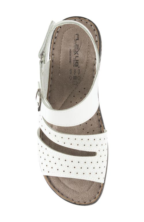 Flexus By Spring Step Harinna Slingback Sandal In White