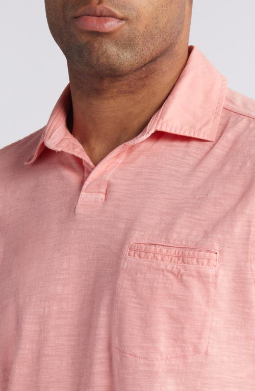 TOMMY BAHAMA TOMMY BAHAMA BEACH FADE COTTON SLUB JERSEY POLO 