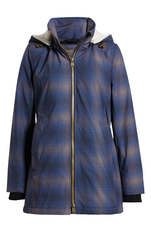 Shop Pendleton Redwood Insulate Ripstop Parka In Blue Tan Ombre