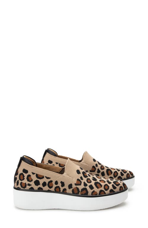 Mystiq Slip-On Sneaker in Peeps Leopard Fabric
