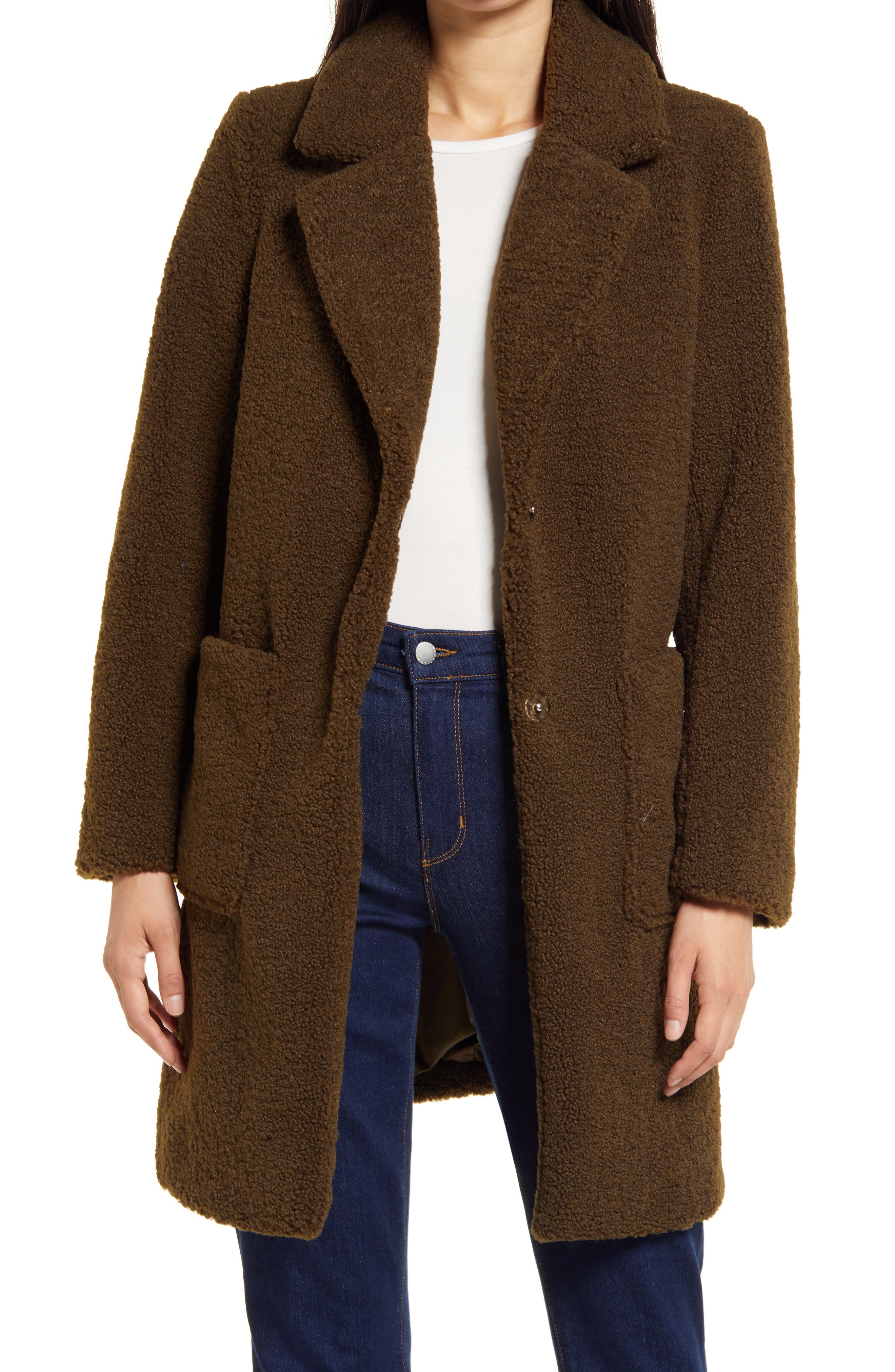 French Connection | Faux Fur Teddy Coat | Nordstrom Rack