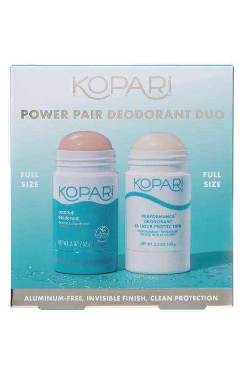 Kopari Power Pair Deodorant Set $38 Value In No Color