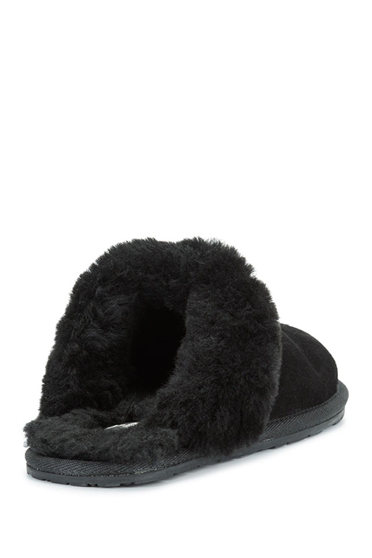 KOOLABURRA BY UGG | Milo Genuine Shearling & Faux Fur Trimmed Scuff ...