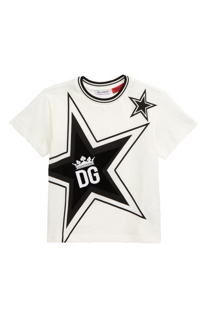 DOLCE & GABBANA LOGO T-SHIRT,L4JT7NG7VJO