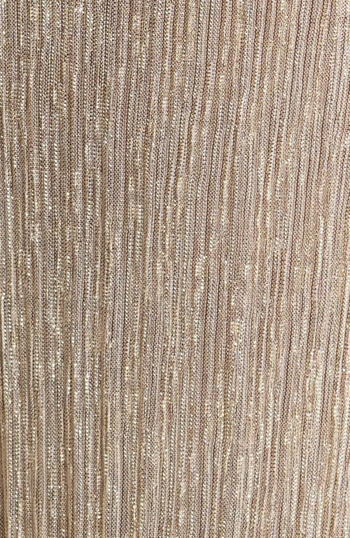 Pq Swim Waverly Tie Waist Shimmer Cover-up Pants In Oro