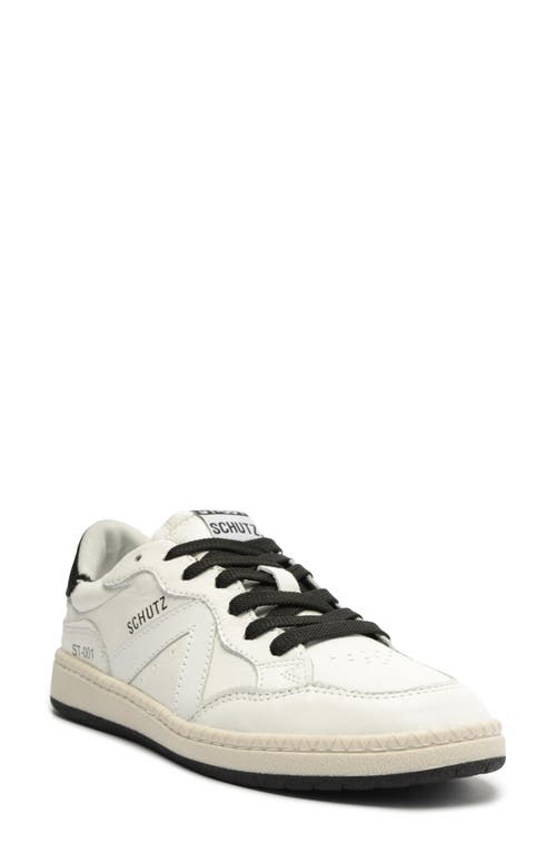 Schutz St 001 Trainer In White/black