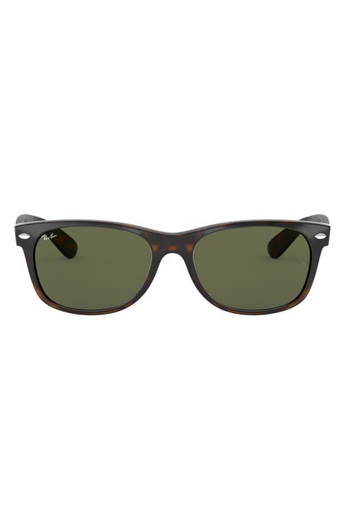 UPC 805289052432 product image for Ray-Ban Iconic New Wayfarer 55mm Sunglasses in Dark Tortoise at Nordstrom | upcitemdb.com