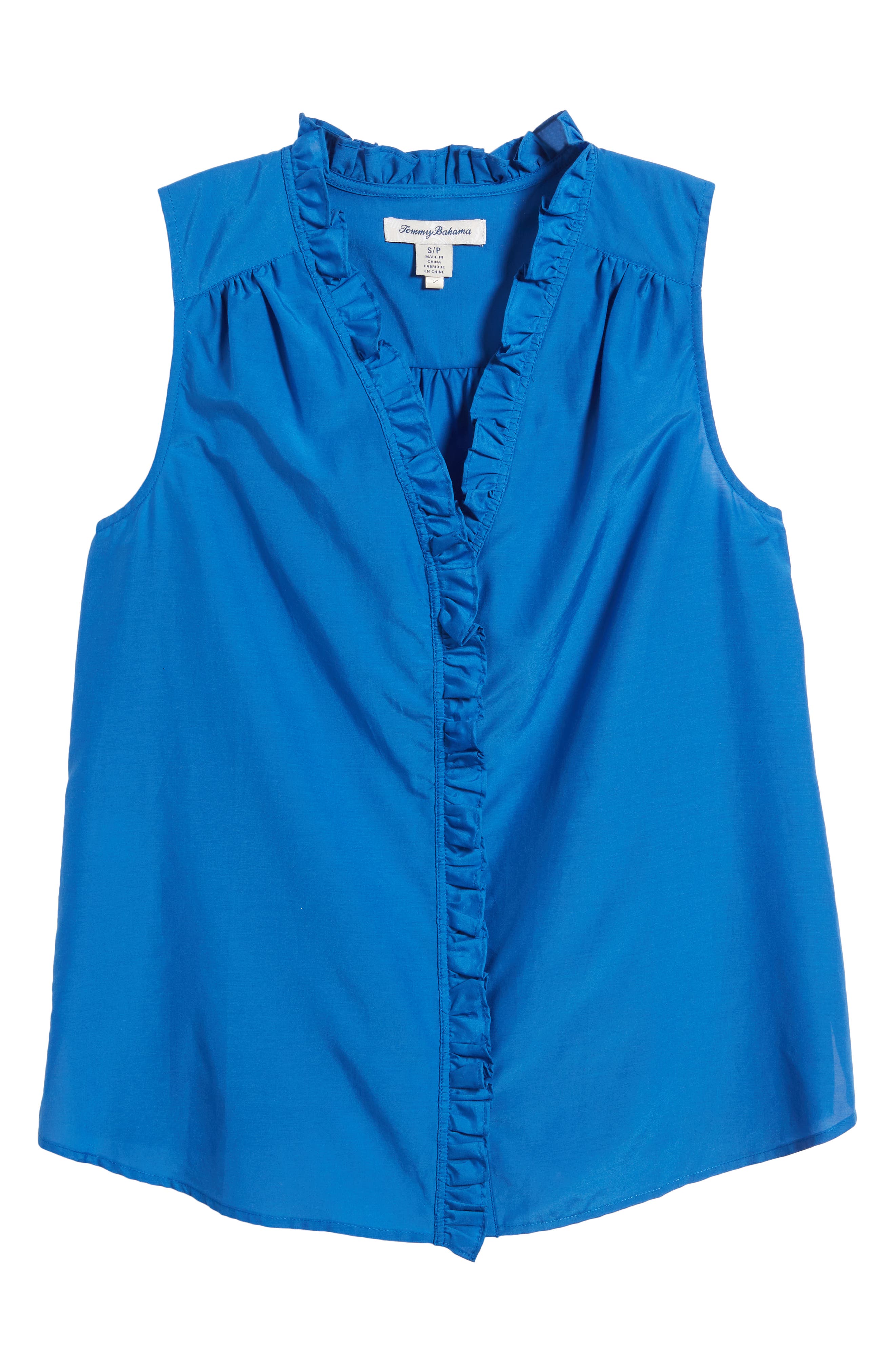 トミー バハマ  Bahama Agua Amara Sleeveless Top レディース シャツ トップス Cobalt Sea Women's Tommy Bahama Agua Amara Sleeveless Top | 6pm