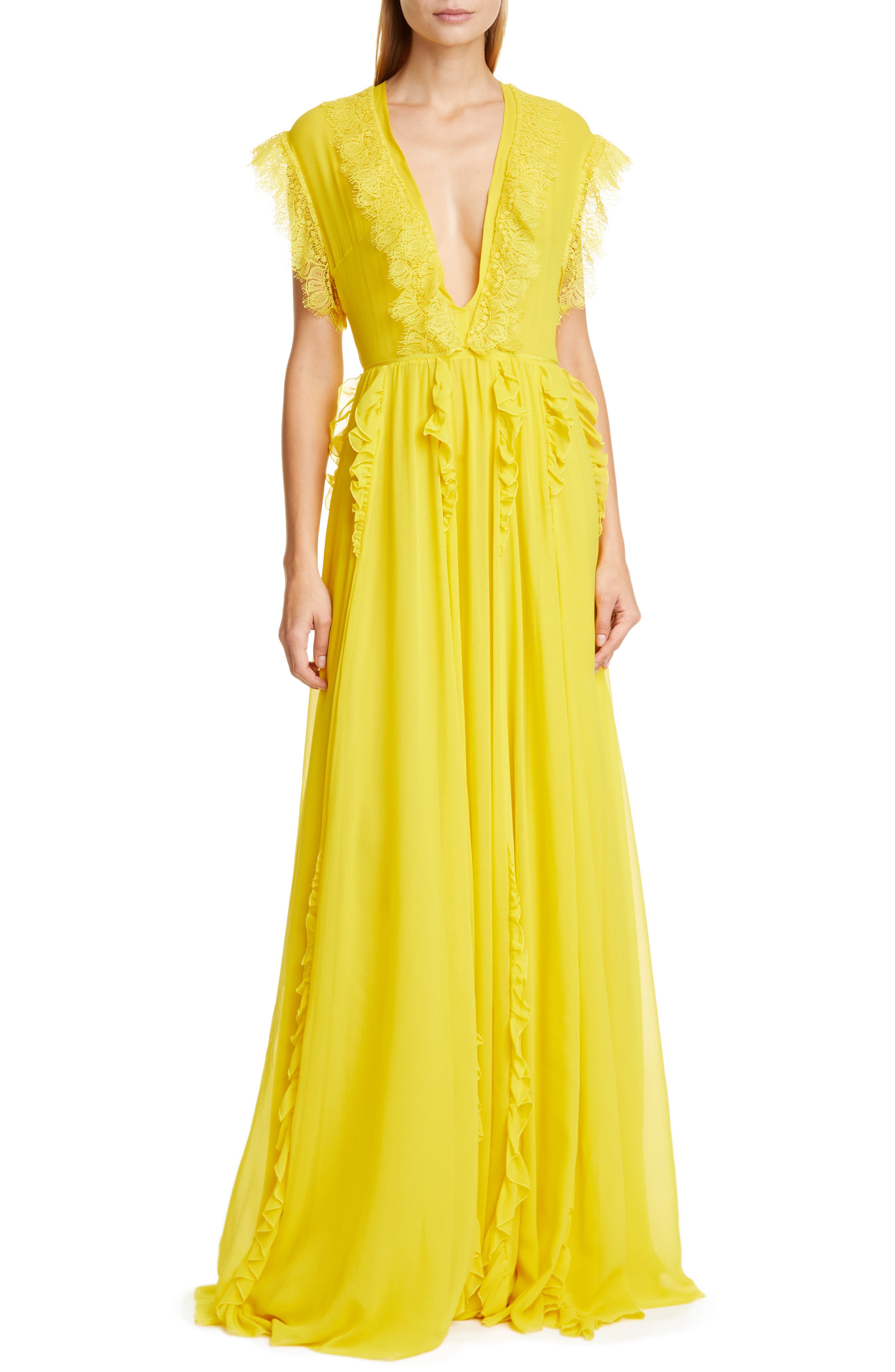 giambattista valli yellow dress