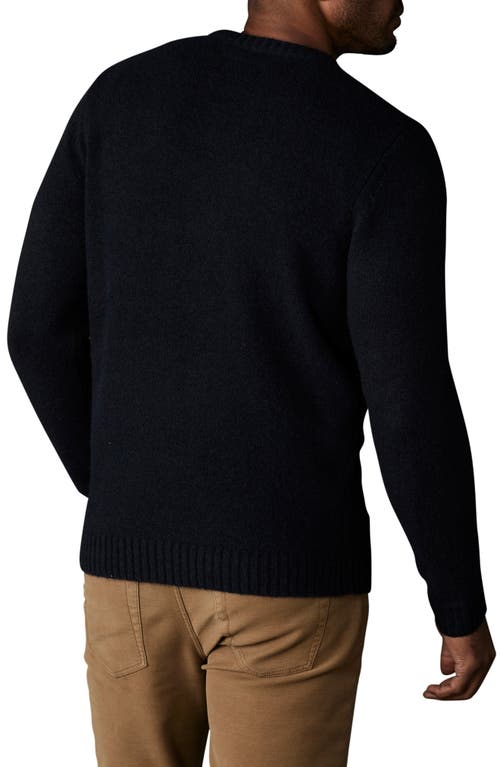 Shop The Normal Brand Homebound Crewneck Sweater In Navy