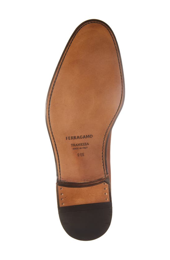 Shop Ferragamo Angiolo Oxford In Cognac New Biscotto