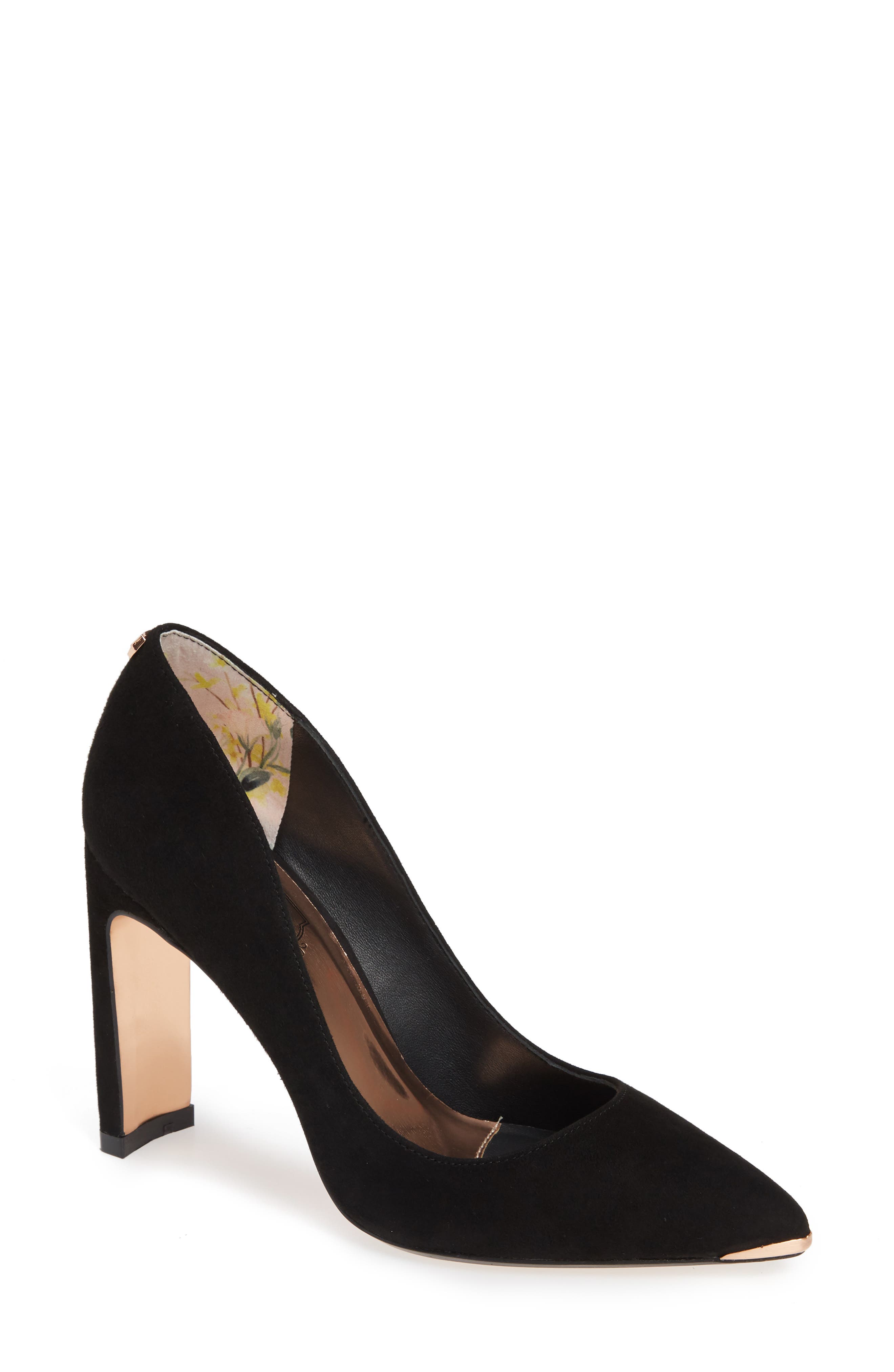 Ted Baker London Bubeli Pointy Toe Pump - Black