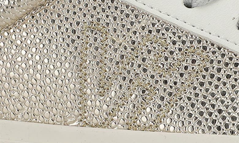 Vintage Havana Kids' Vita Sneaker In Gold Pebbled Multi