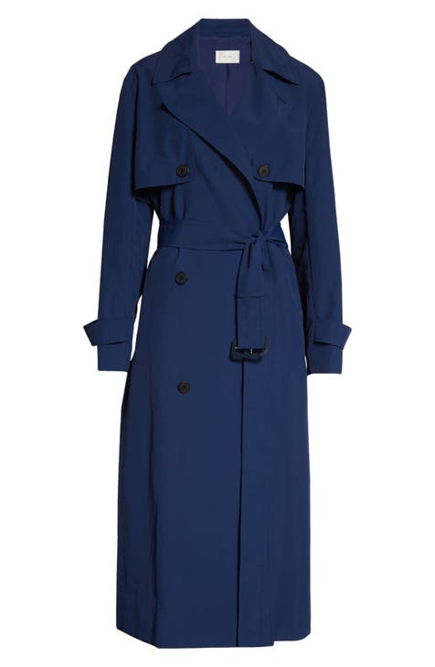 Women's Blue Trench Coats | Nordstrom
