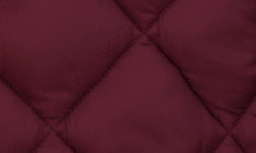 Nautica Featherweight Quilted Puffer Jacket In Bold Burgundy
