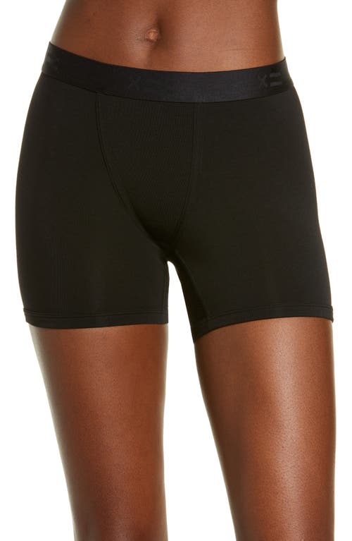 Tomboyx 4.5-inch Trunks In Black Rainbow Logo