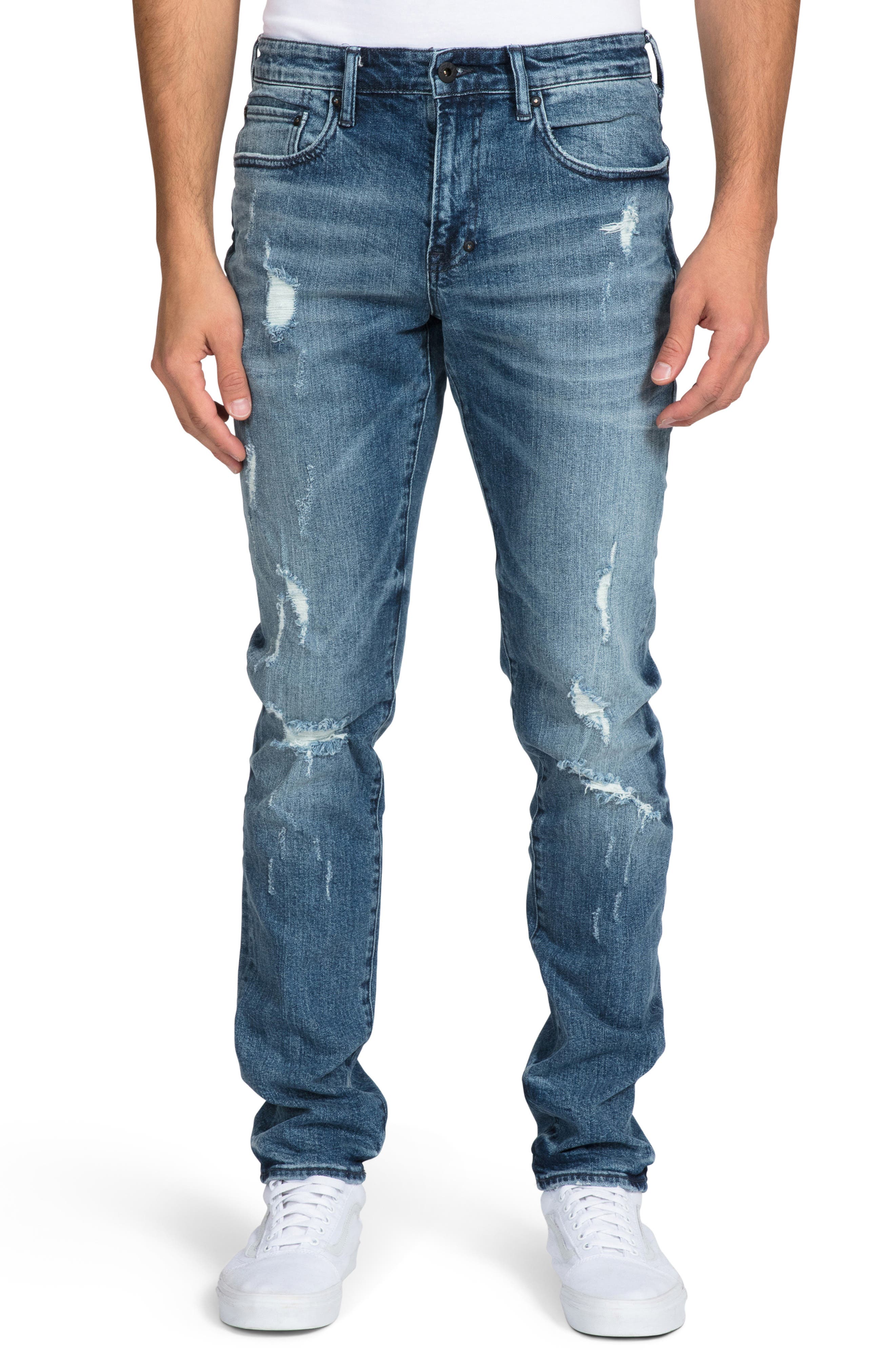 PRPS Le Sabre Ripped Slim Fit Jeans | Nordstromrack