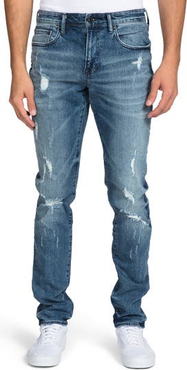 Distressed jeans - Col. Green