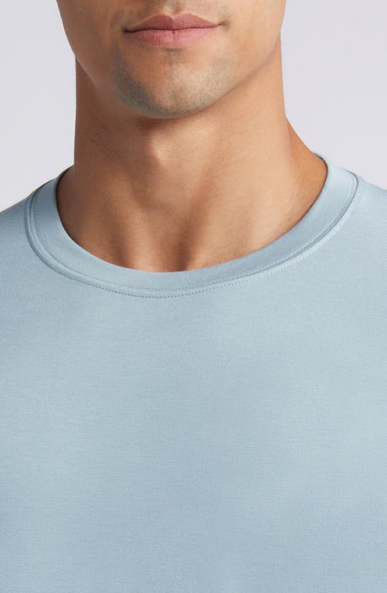 Shop Free Fly Motion Performance T-shirt In Ocean Mist