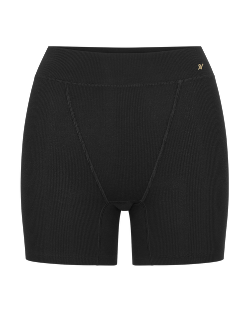 Shop Nudea The Organic Cotton Boyfriend Boxer In Black