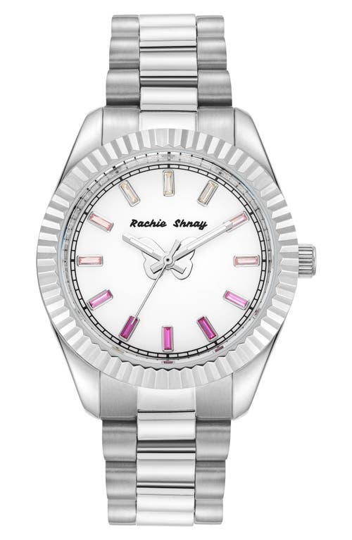 Rachie Shnay La Mariposa Bracelet Watch, 36mm In Ombre Pink
