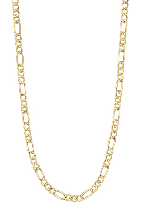 Men's 14K Gold Figaro Chain Necklace (Nordstrom Exclusive)