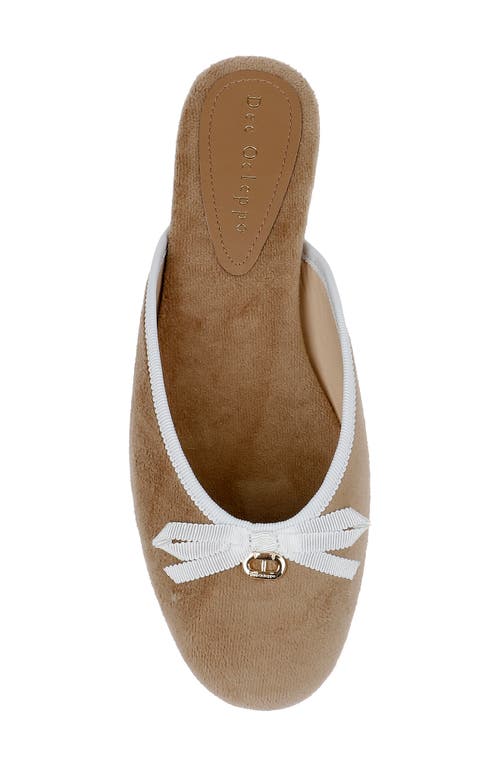 Shop Dee Ocleppo Athens Terry Cloth Mule In Taupe