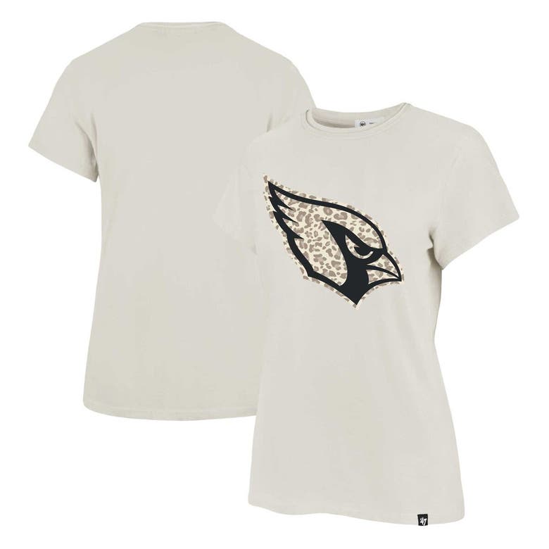 Shop 47 ' Cream Arizona Cardinals Panthera Frankie T-shirt