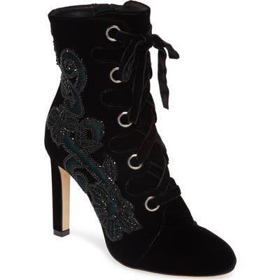 Jimmy Choo Blayre Embellished Bootie - Black