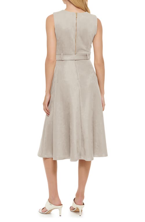 Calvin klein faux suede dress shop