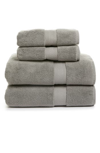 Nordstrom 4-piece Hydrocotton Bath Towel & Hand Towel Set In Graphite
