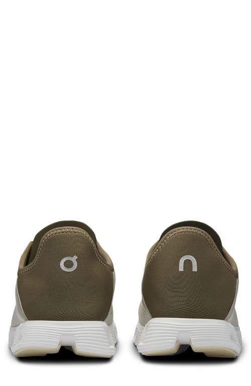 On Cloud 5 Coast Sneaker In Chalk/olive
