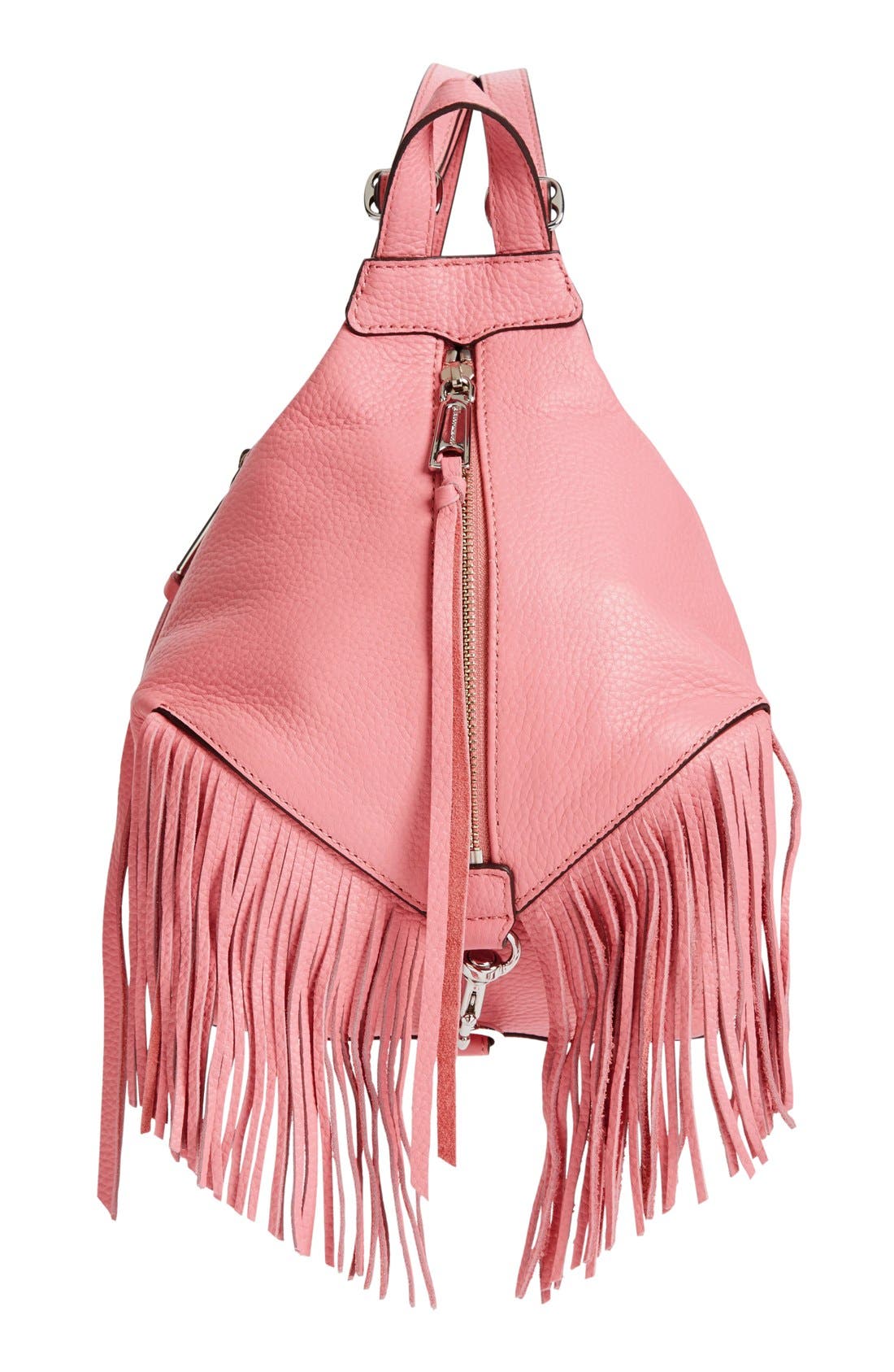 Rebecca Minkoff 'Mini Julian' Fringe Leather Backpack Nordstrom