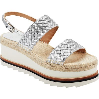 Marc Fisher Ltd. Gabli Slingback Sandal, Metallic