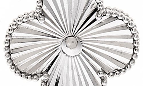Rivka Friedman Rhodium Necklace In White Rhodium Plate