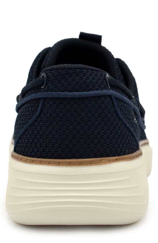 Delo Go Green Slip-on Boat Shoe In Navy