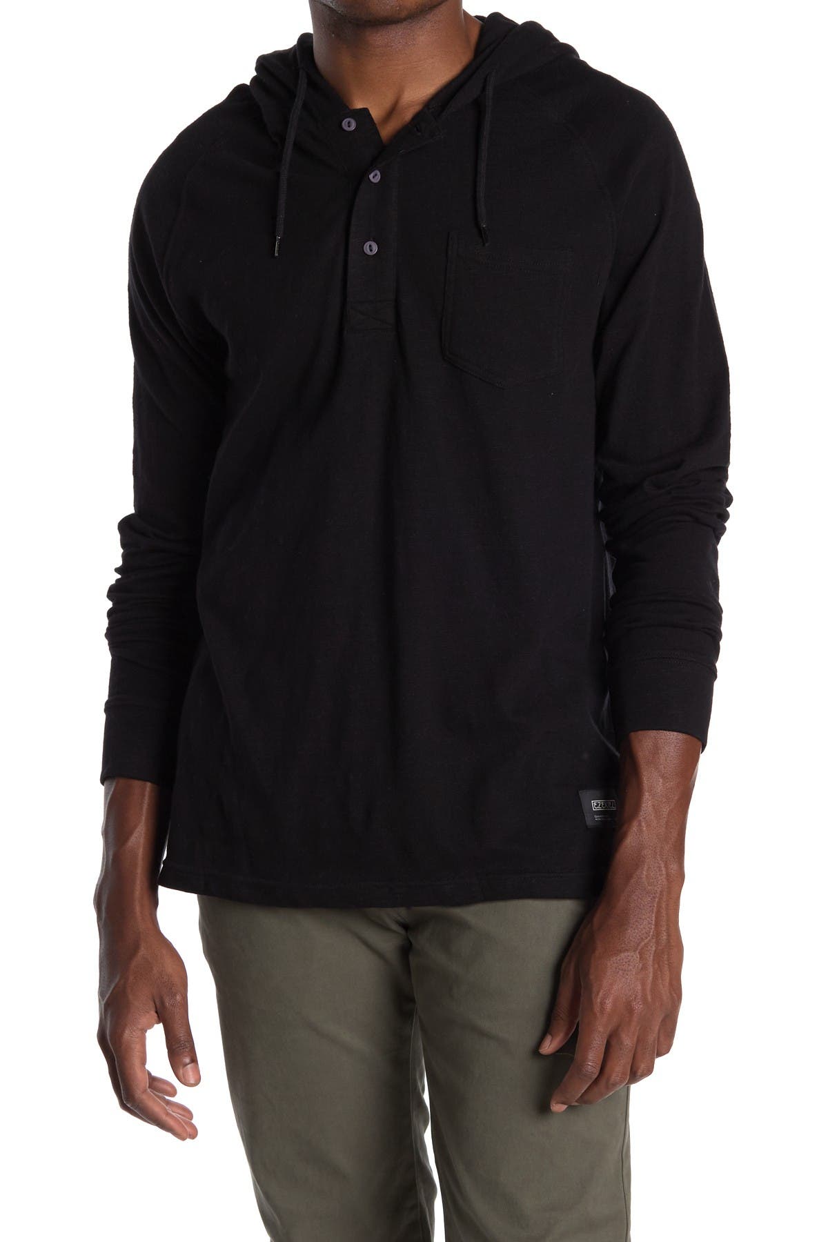 hooded henley