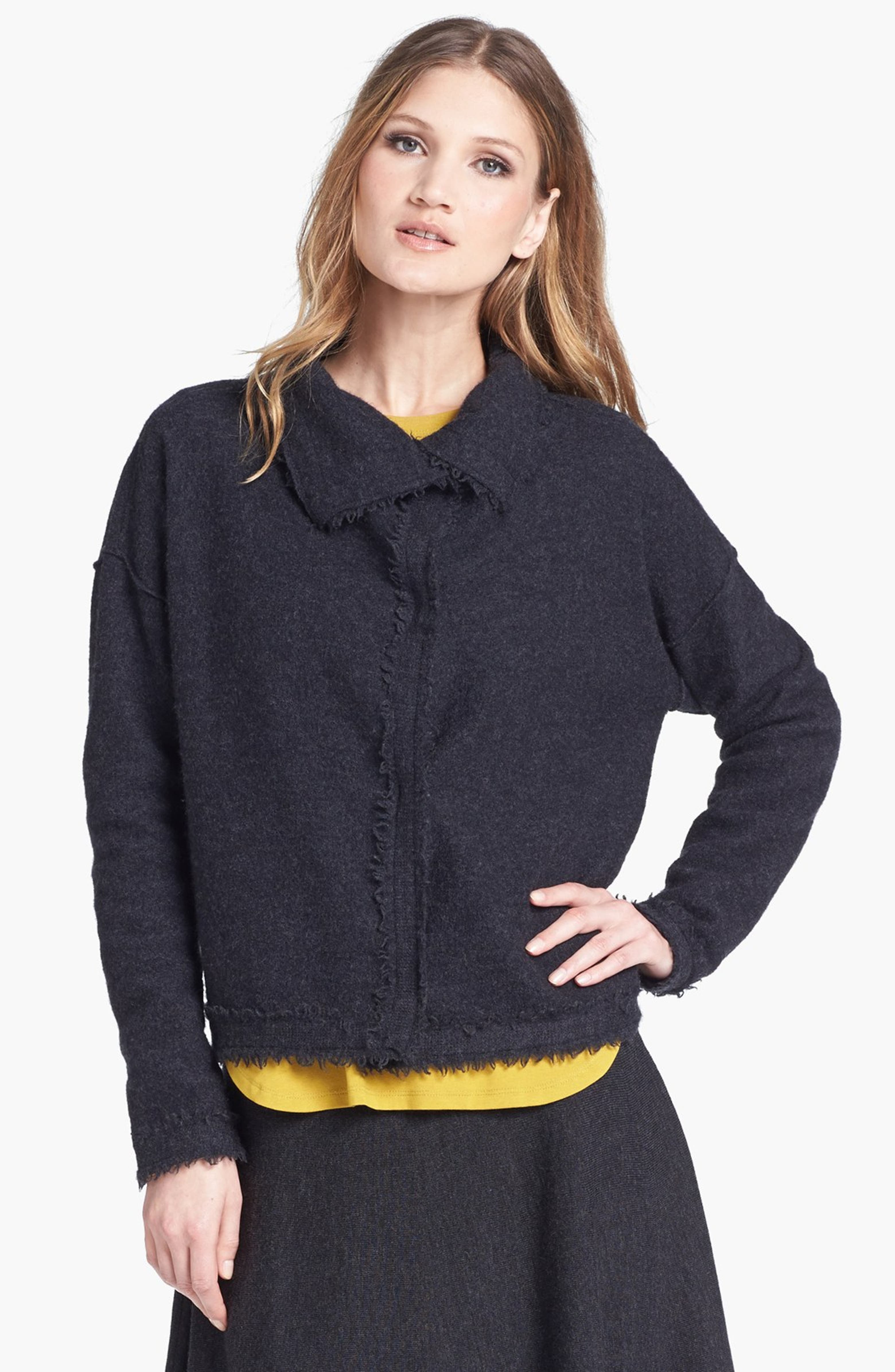 Eileen Fisher Boiled Wool Jacket | Nordstrom