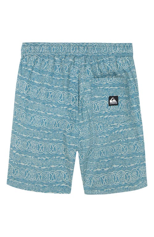 Shop Quiksilver Kids' Taxer Shorts In Larkspur